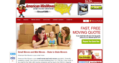 Desktop Screenshot of americanminimover.com